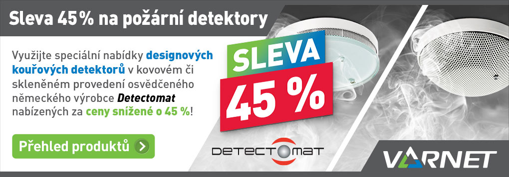 Sleva 45 % detektory Detectomat