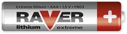 Baterie AAA, Raver lithium