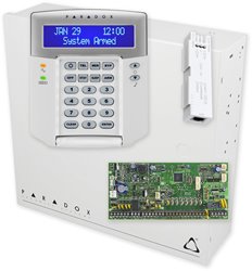 SP6000/R + BOX S-40 + IP150-SWAN + K32LCD+
